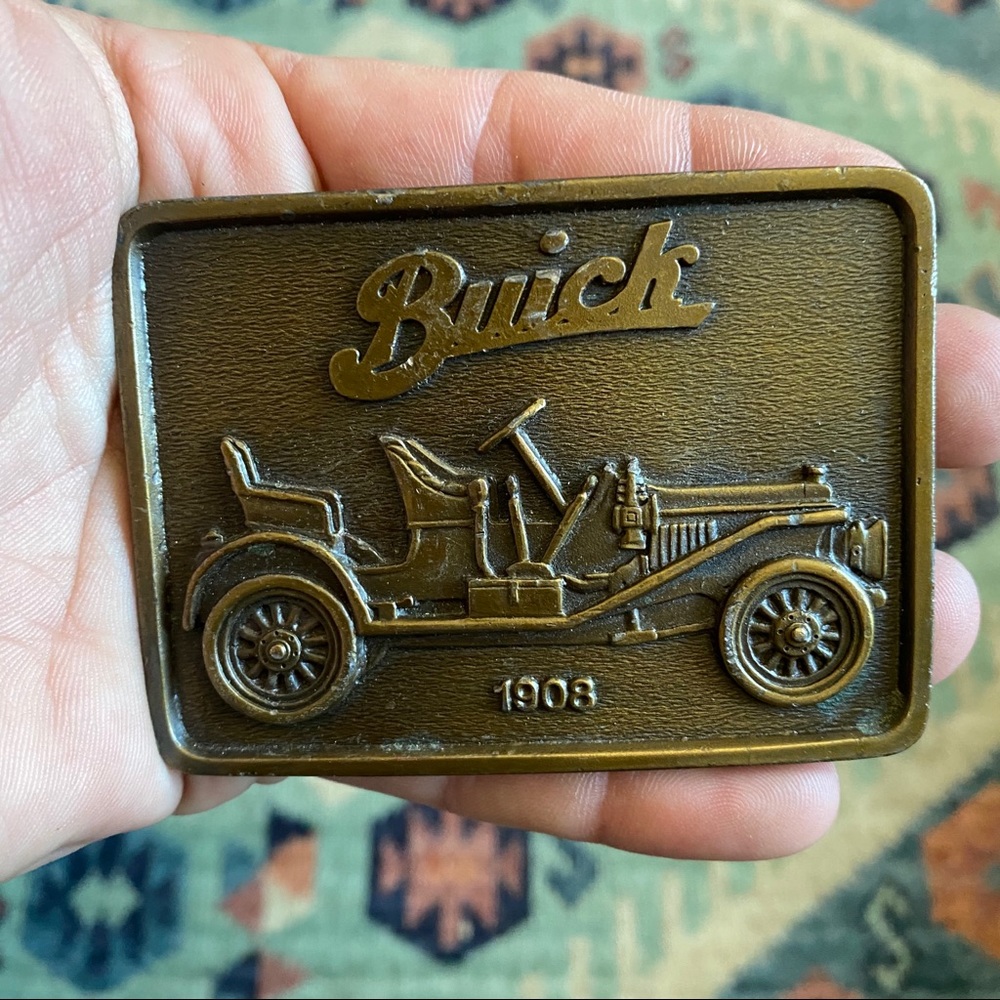 Vtg Buick Belt Buckle